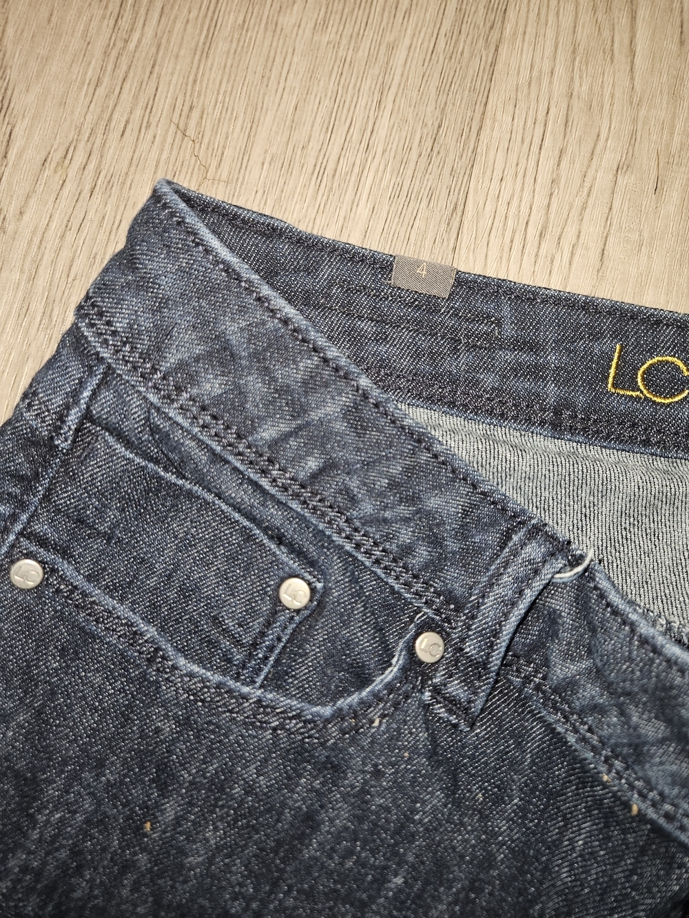 LC Lauren Conrad Dark Blue Skinny Jeans - Picture 3 of 6